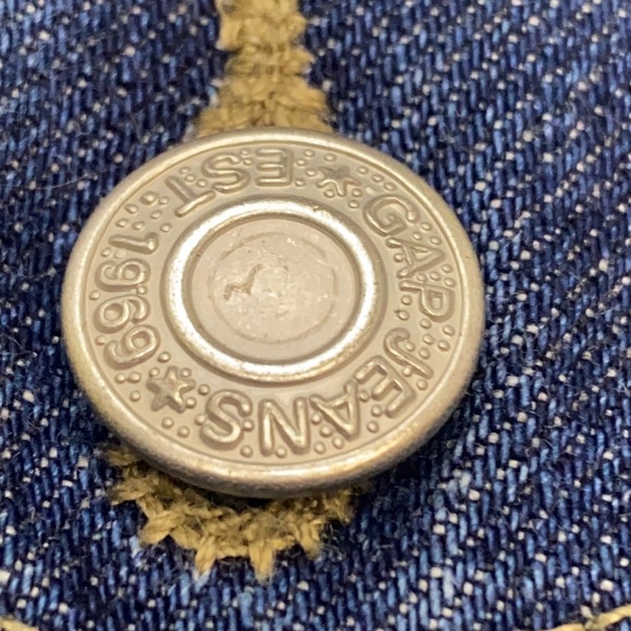 Gap Factory Women's Classic Medium Blue Denim Jean Jacket - Picture 6 of 7